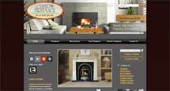 Desktop Screenshot of custom-fireplace.com